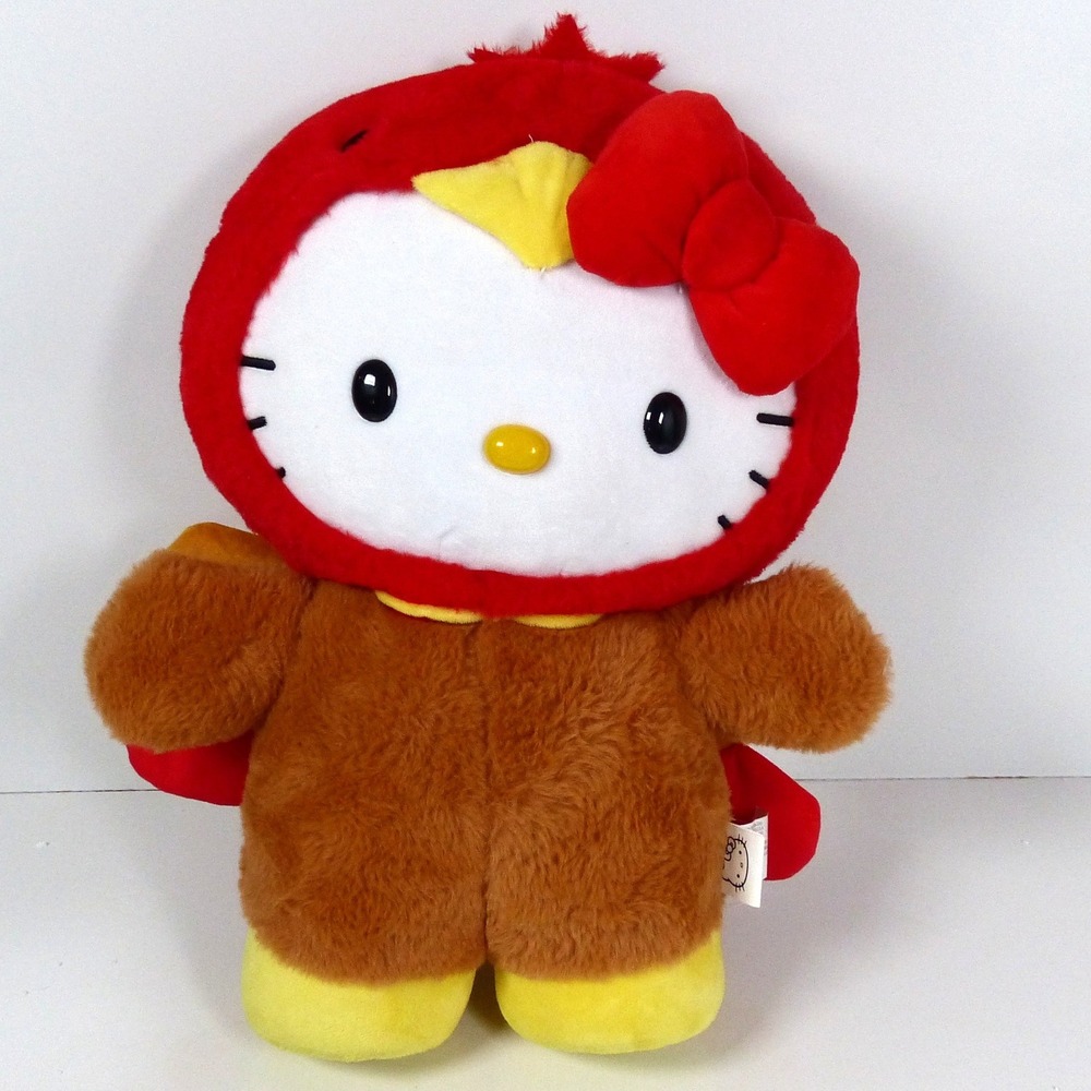 Hello Kitty 18" Holiday Harvest Turkey Thanksgiving Plush Door Fall Greeter 2025